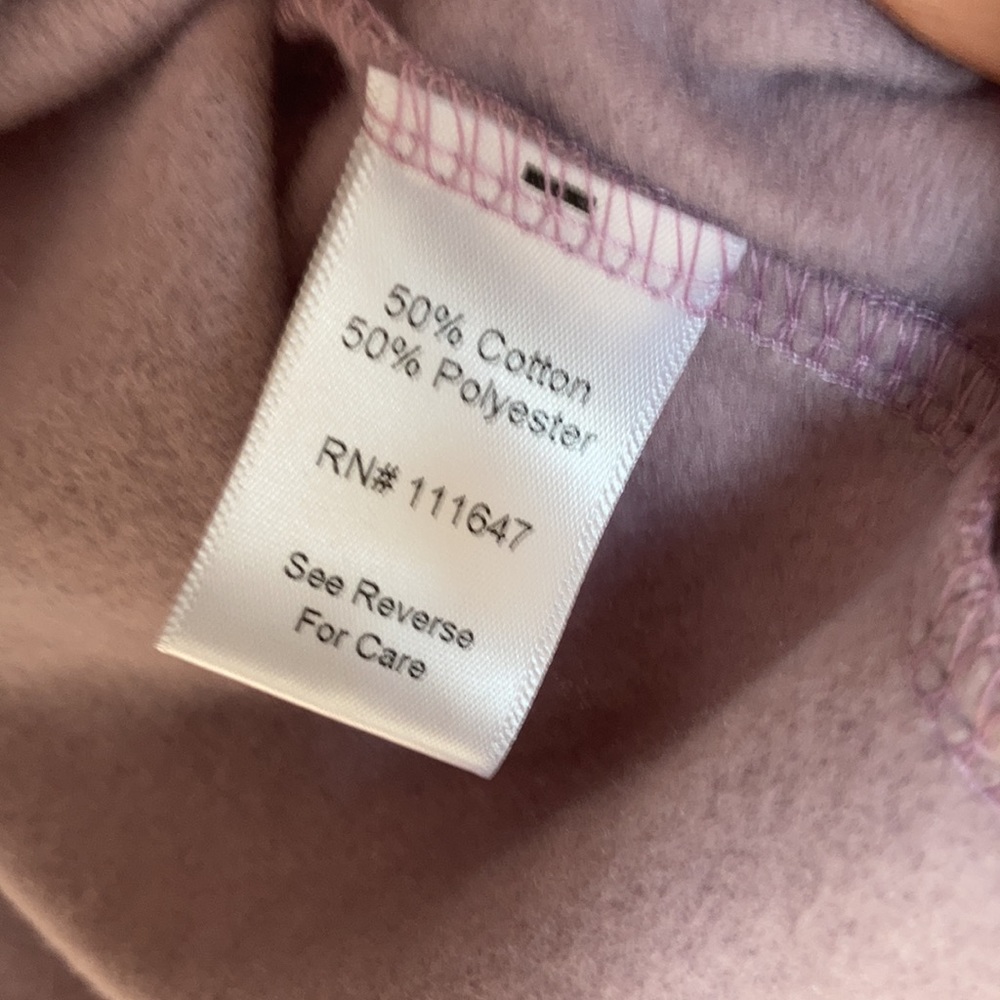 Relist 2/5❌Wildflower festival tour butterfly hoodie raw hem dull lavender XL jr - Picture 10 of 15